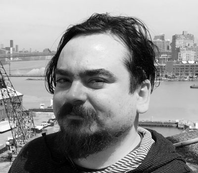 Design work showcase image from J&J Innovative Medicine project, featuring abstract geometric shapes and clinical communication design elements